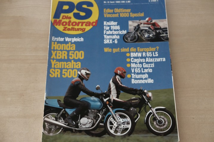 PS Sport Motorrad 06/1985